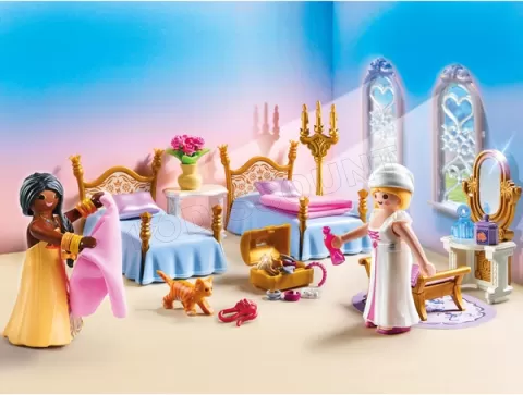 Photo de Playmobil 70453 Princess - Chambre de princesse avec coiffeuse