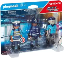 Photo de Playmobil Playmobil Equipe de policiers