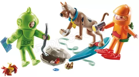 Photo de Playmobil 70708 Scooby-Doo - Scooby-Doo avec fantôme du capitaine Cutler