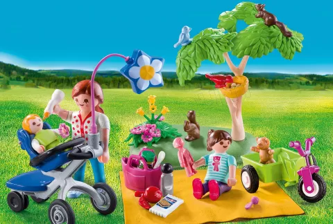 Photo de Playmobil 9103 - Valisette Pique-Nique en Famille