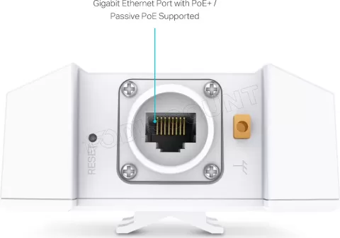 Photo de Point d'Accès extérieur WIFI TP-Link EAP650 PoE (AX3000)