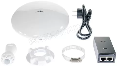 Photo de Point d'accès extérieur WiFi Ubiquiti NanoBeam (Blanc)