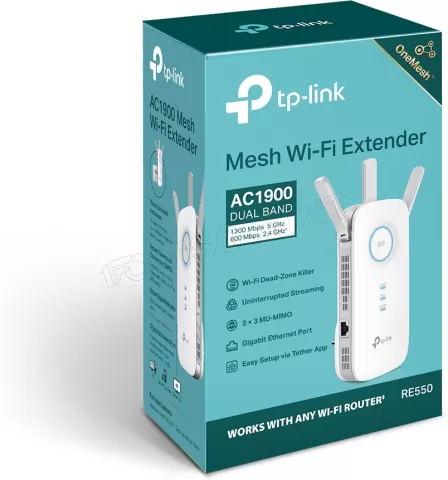 Photo de Point d'Accès Répéteur WiFi TP-Link RE550 (AC1900)