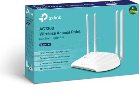 Photo de Point d'Accès Répéteur WiFi TP-Link TL-WA1201 (AC1200)