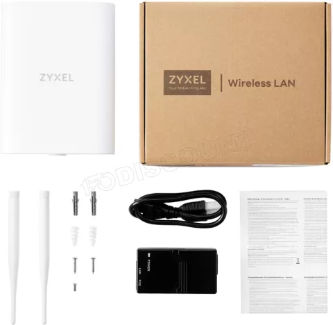 Photo de Point d'Accès Répéteur WiFi Zyxel NWA55AXE ( Blanc)