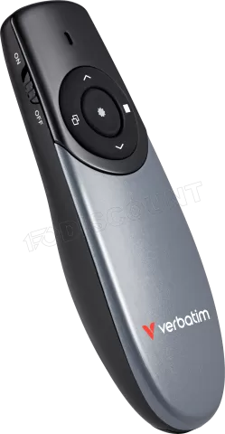Photo de Pointeur Laser sans fil Verbatim Focus Wireless Presenter (Gris)