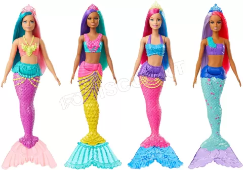 Photo de Poupée Mattel Barbie - Barbie Sirène Dreamtopia (Modèle aléatoire)