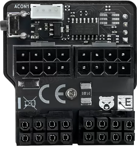 Photo de Prise 2x 8-Pin PCIe Thermal Grizzly WireView GPU Reverse avec mesure de la consommation