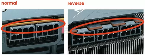 Photo de Prise 2x 8-Pin PCIe Thermal Grizzly WireView GPU Reverse avec mesure de la consommation