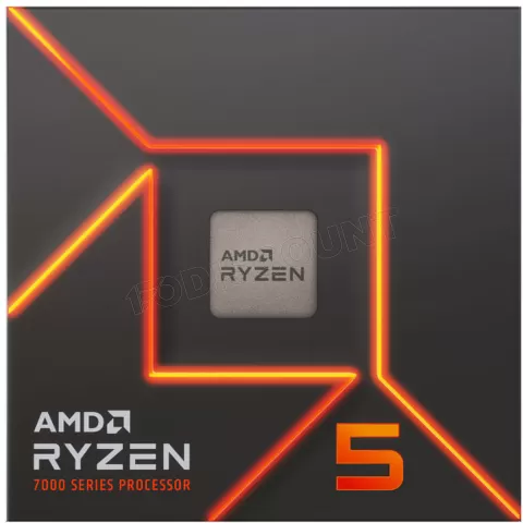 Photo de Processeur AMD Ryzen 5 7500F (5 Ghz) AM5 - Sans iGPU Version OEM (Tray)