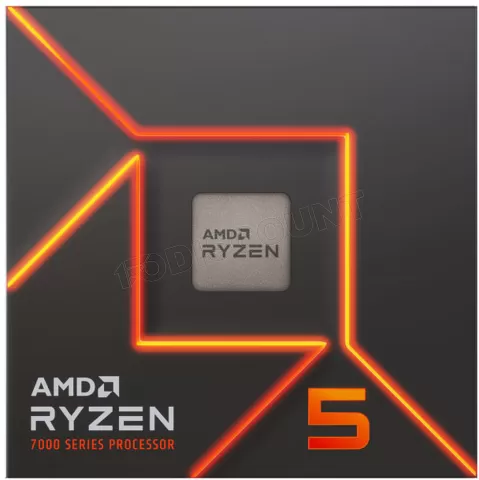 Photo de Processeur AMD Ryzen 5 7600 (5,1 Ghz) AM5 - Version OEM (Tray)