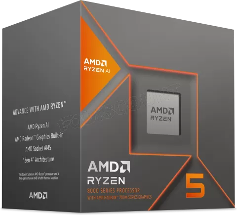 Photo de Processeur AMD Ryzen 5 8600G (5 Ghz) AM5