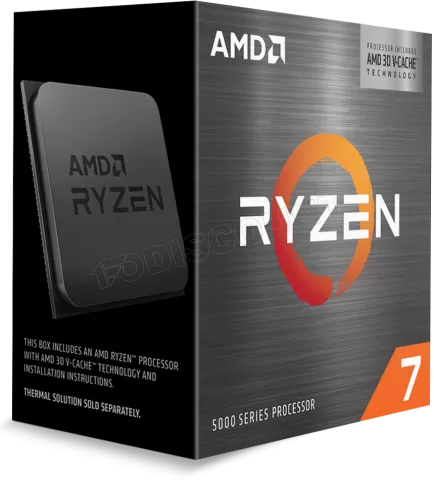 Photo de Processeur AMD Ryzen 7 5700X3D (4,1 Ghz) AM4 - Sans iGPU