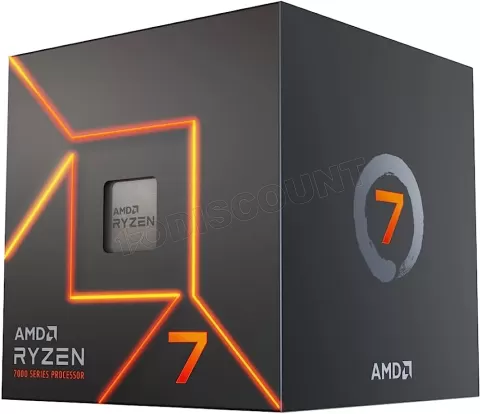 Photo de Processeur AMD Ryzen 7 7700 (5,3 Ghz) AM5