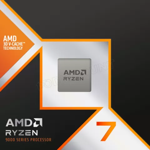 Photo de Processeur AMD Ryzen 7 9800X3D (5,2 Ghz) AM5