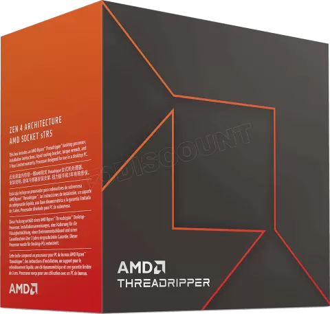 Photo de Processeur AMD Ryzen ThreadRipper Pro 7960X Socket sTR5 (5,3 Ghz)