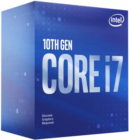 Photo de Processeur Intel Core i7-10700F (4,8 Ghz) LGA 1200 - Sans iGPU