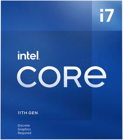 Photo de Processeur Intel Core i7-11700F (4,9 Ghz) LGA 1200 - Sans iGPU