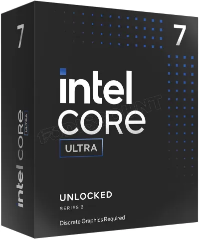 Photo de Processeur Intel Core Ultra 7 265KF (5,5 Ghz) LGA 1851 - Sans iGPU