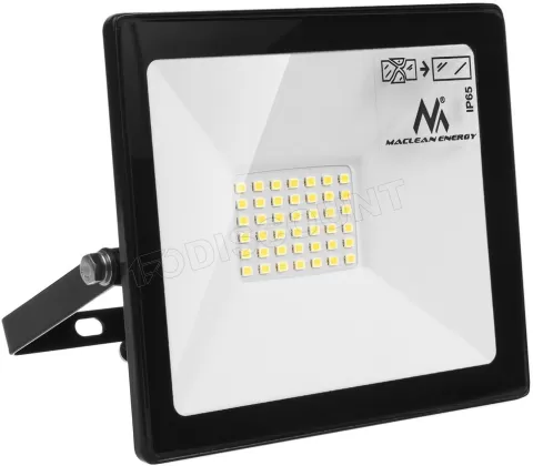 Photo de Projecteur LED extérieur Maclean 20W 1600lm 4000K (Noir)
