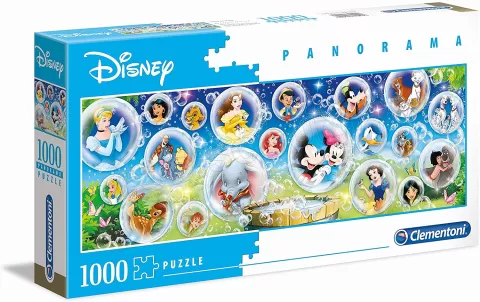 Photo de Puzzle Clementoni - Panorama : Disney (1000 pièces)