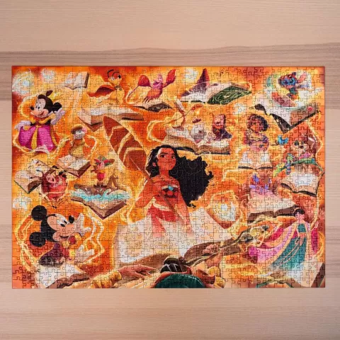 Photo de Puzzle Ravensburger - Disney Lorcana Ambre (1000 pièces)