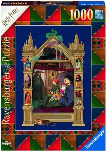 Photo de Puzzle Ravensburger - Harry en Route vers Poudlard (1000 pièces)