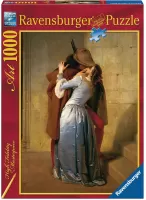 Photo de Puzzle Ravensburger - Le Baiser (Hayez) (1000 pièces)