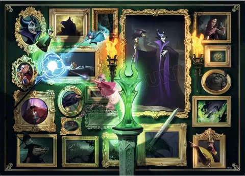 Photo de Puzzle Ravensburger Villainous : Maléfique(1000 pièces)