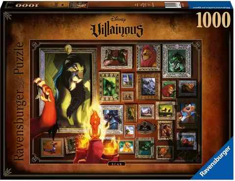 Photo de Puzzle Ravensburger Villainous : Scar (1000 pièces)