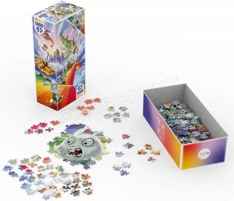 Photo de Puzzle Twist - Bunny Kingdom In The Sky (1000 pièces)