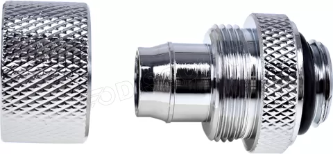 Photo de Raccord à compression pour Tube Ø13mm - G1/4 Alphacool Eiszapfen (Argent)