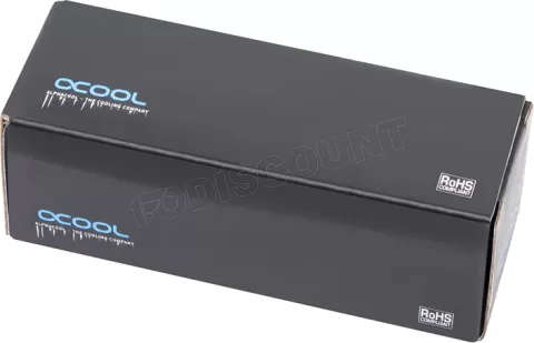 Photo de Raccord autobloquant MF Alphacool Eiszapfen Quick Coupling G1/4 (Argent)