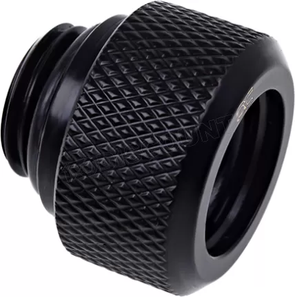 Photo de Raccord pour Tube Ø13mm - G1/4 Alphacool Eiszapfen (Noir)