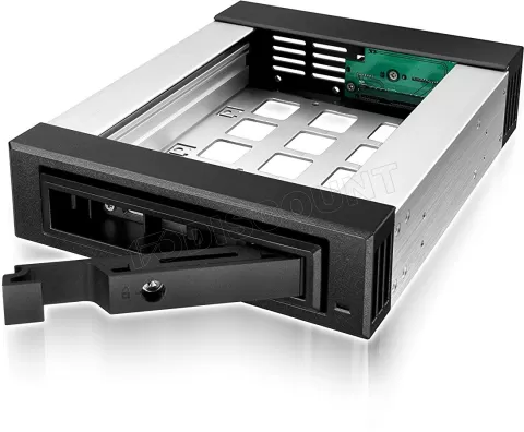 Photo de Rack amovible Icy Box IB-129SSK-B 5"1/4 pour disque dur S-ATA 2"1/2 - 3"1/2