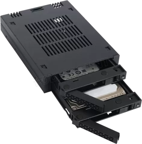 Photo de Rack Icy Dock ExpressCage MB742SP-B - 1x 3,5" pour 2x 2,5"