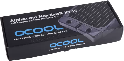 Photo de Radiateur pour Watercooling Alphacool NexXxoS XT45 V2 - 240mm (Noir)