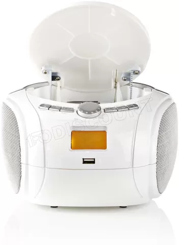 Photo de Radio FM Portable Nedis Boombox (blanc)