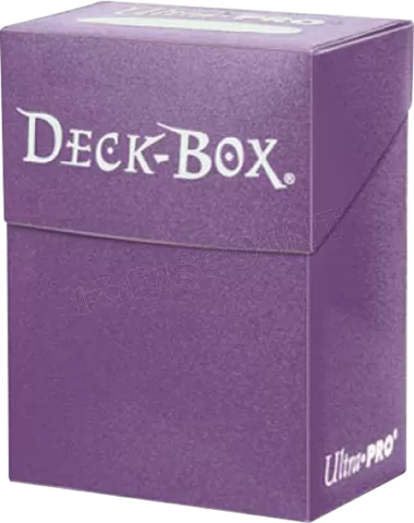 Photo de Rangement pour Cartes - Deck Box (Violet)