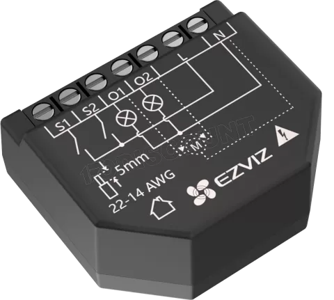 Photo de Relais WiFi Ezviz T36 (Noir)