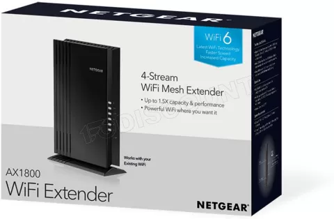 Photo de Répéteur Wifi Mesh Netgear EAX20 (AX1800)