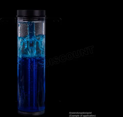 Photo de Réservoir Alphacool Eisbecher D5 250 (Transparent/Noir)