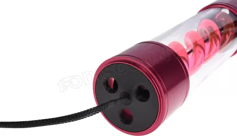 Photo de Réservoir Alphacool Eisbecher Helix 250 (Transparent/Rouge)