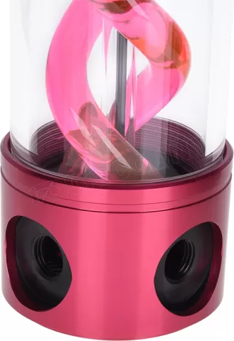 Photo de Réservoir Alphacool Eisbecher Helix 250 (Transparent/Rouge)