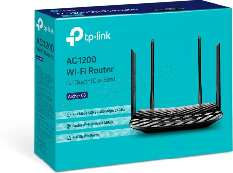 Photo de Routeur WiFi TP-Link Archer C6 (AC1200)