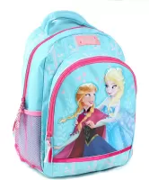 Photo de Sac a dos Disney - La Reine Des Neiges 38cm (Bleu/Rose)