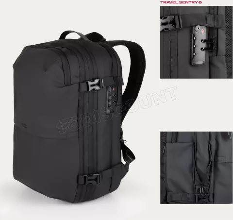 Photo de Sac à Dos Ordinateur Portable et de Voyage  Tooq  17"max (Noir)