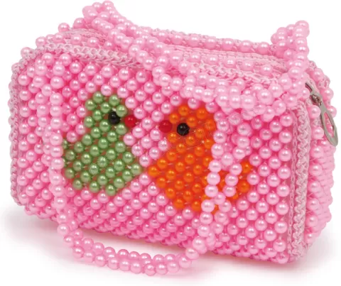 Photo de Sac Oiseaux en perle (Rose)