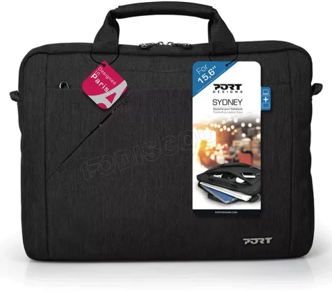 Photo de Sacoche Ordinateur Portable Port Designs Sydney 15,6" max (Noir)