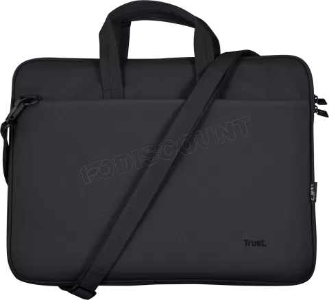 Photo de Sacoche Ordinateur Portable Trust Bologna 16" max + Souris sans fil Yvi+ (Noir)